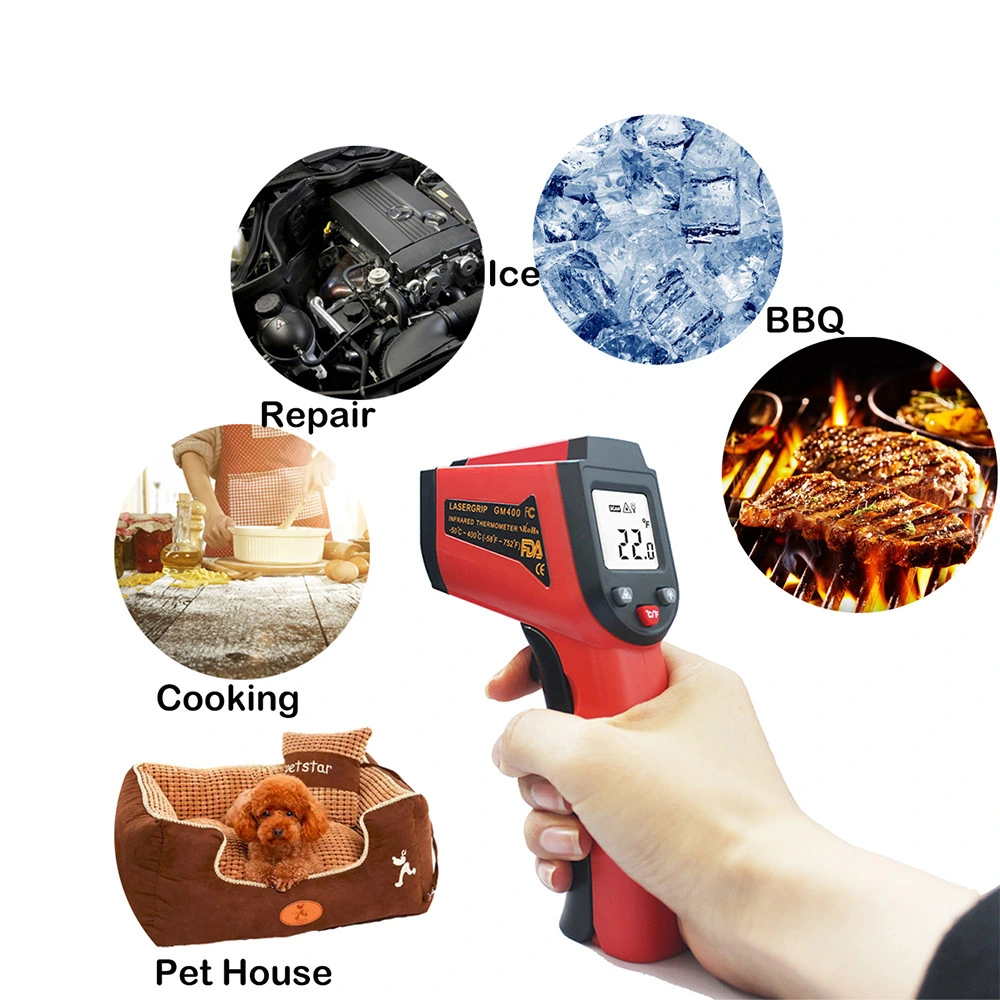 Digital Non Contact Infrared Thermometer for Food Service Industry Grilling