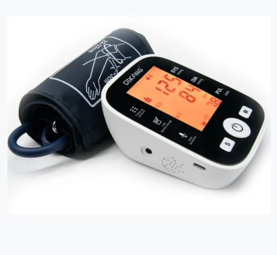 Manufacturer CE&FDA Cheap Price Arm Type Adjustable Cuff Bluetooth Digital Voice Broadcast Sphygmomanometer Blood Pressure Monitor