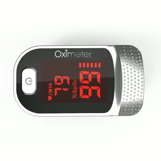 LED Screen Medical Equipment Finger Pulse Oximeter